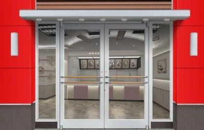 白银肯德基门厂家介绍玻璃选用情况！