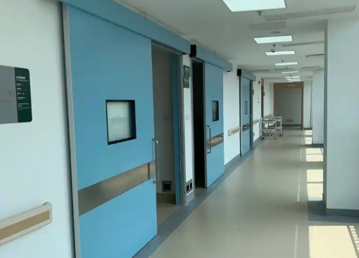 白银平移感应门 |医院专用 | 静音运行 | 持久耐用！