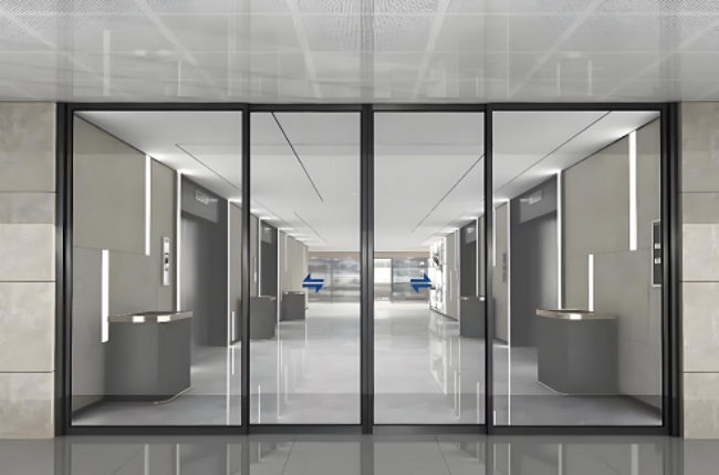 白银详解感应门的机组_轨道_传感器选型！